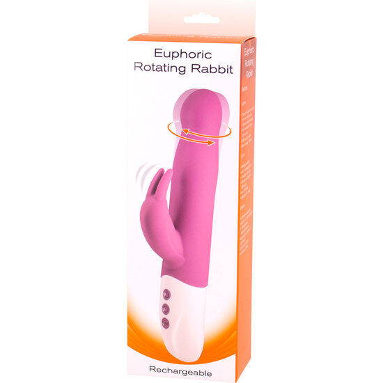 SEVEN CREATIONS - EUPHORIC VIBRADOR CONEJITO CON ROTACIÓN LILA - immagine 2