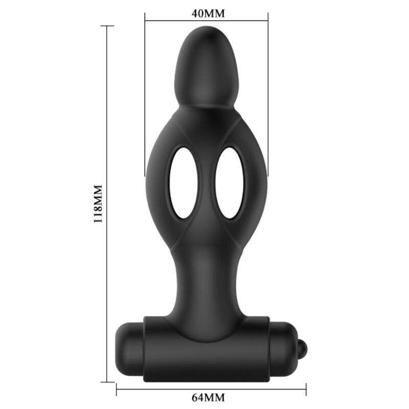 MR PLAY - PLUG ANAL DE SILICONA CON VIBRACIÓN - immagine 5