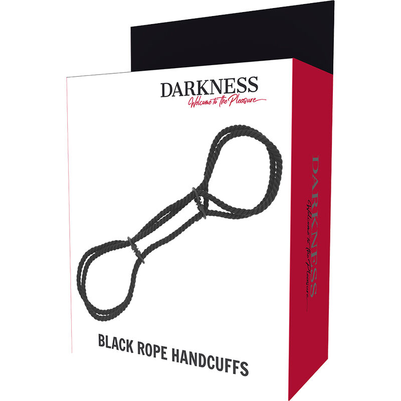 DARKNESS - ESPOSAS MANOS O TOBILLOS CUERDA 100% ALGODON - immagine 2