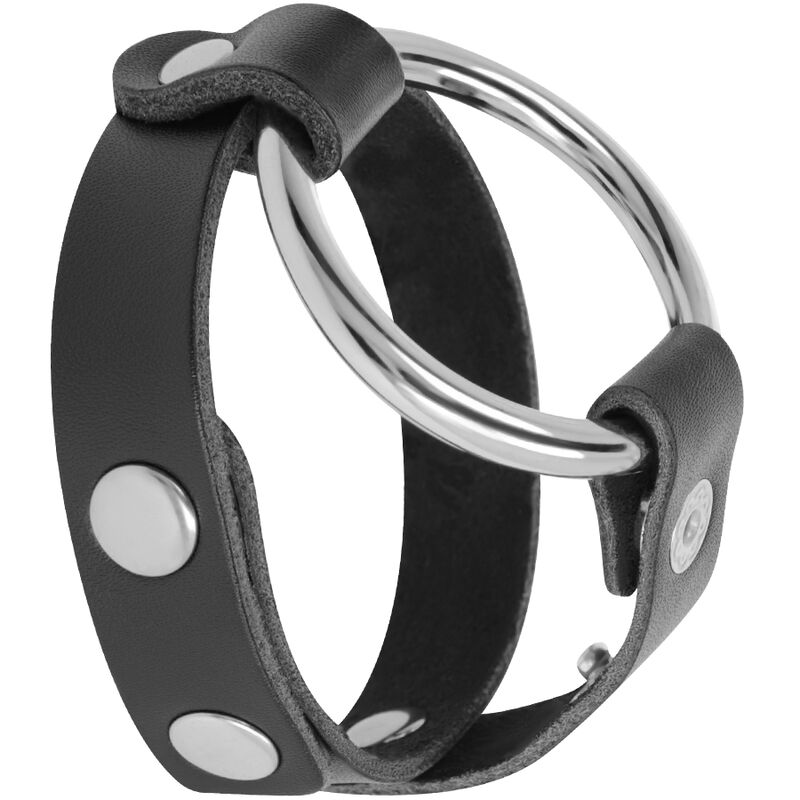 DARKNESS - ANILLO PARA PENE Y TESTÍCULOS BDSM - immagine 3