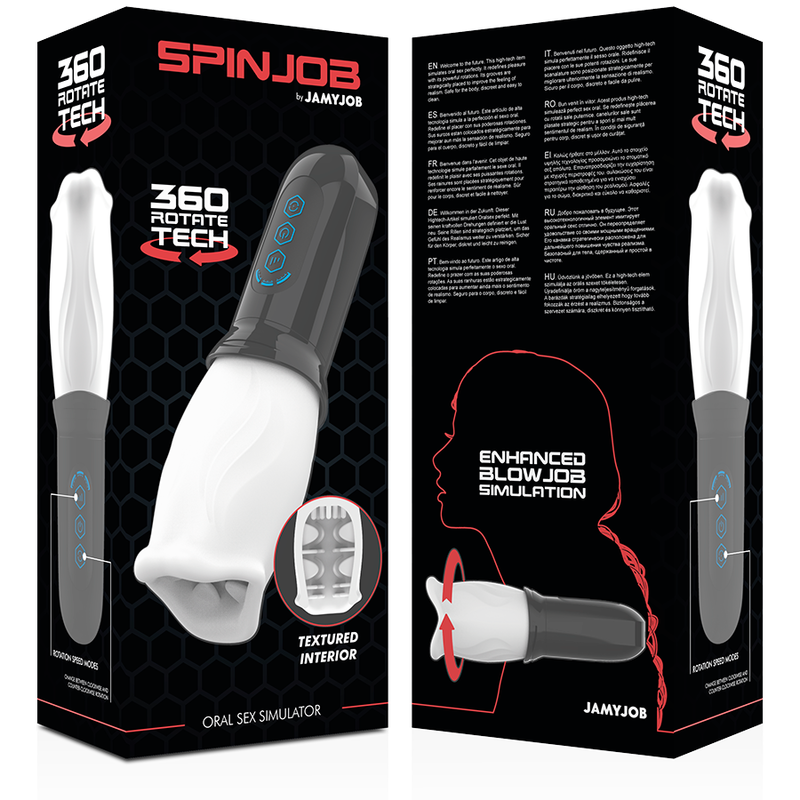 JAMYJOB - SPINJOB MASTURBADOR CON ROTACIÓN - immagine 2