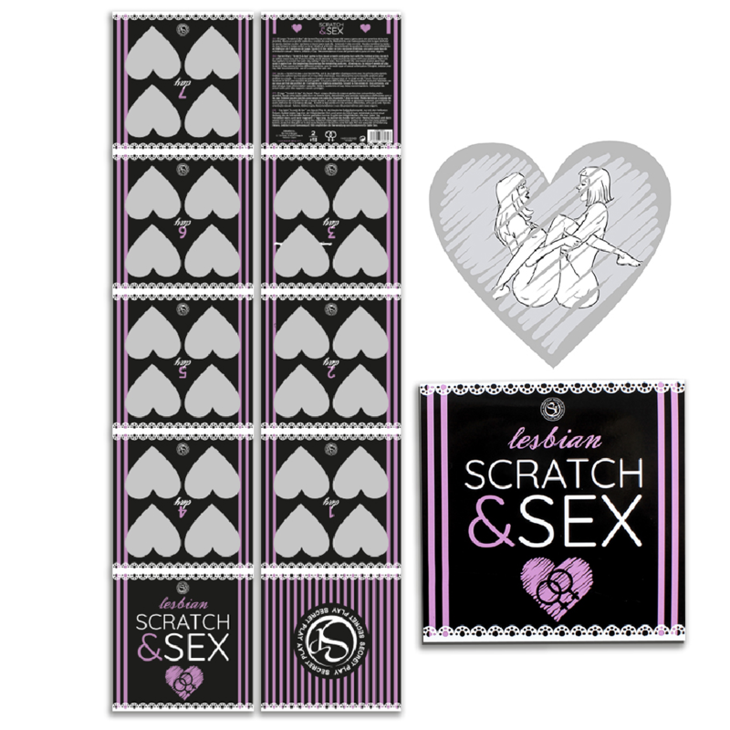 SECRETPLAY - SCRATCH & SEX JUEGO PAREJAS POSTURAS LESBICAS (ES/EN/FR/PT/DE) - immagine 2