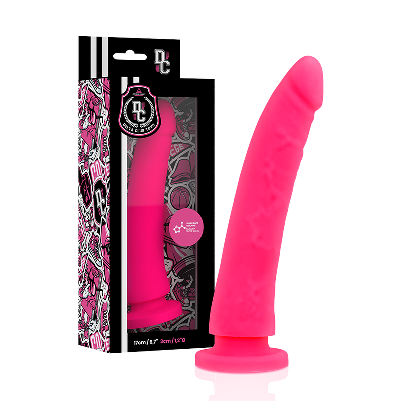 DELTA CLUB - TOYS ARNES + DILDO ROSA SILICONA MEDICA 17 CM -O- 3 CM - immagine 8