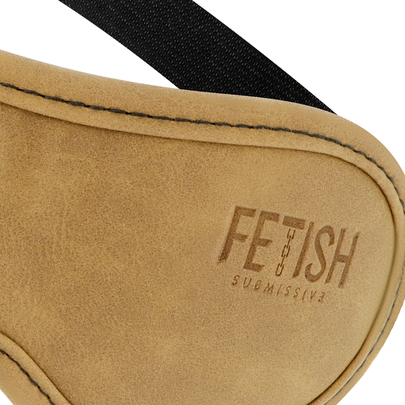 FETISH SUBMISSIVE ORIGEN - ANTIFAZ CUERO VEGANO CON FORRO DE NEOPRENO - immagine 2