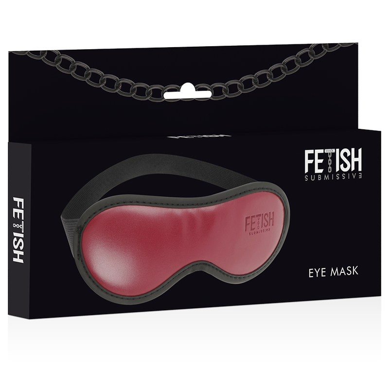 FETISH SUBMISSIVE DARK ROOM - ANTIFAZ CUERO VEGANO CON FORRO DE NEOPRENO - immagine 4