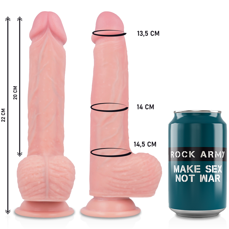 ROCKARMY - ARNES + HAWK ROTADOR Y VIBRADOR 22 CM -O- 4.6 CM - immagine 4