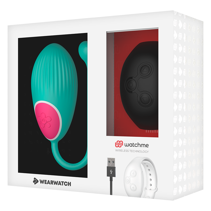 WEARWATCH - HUEVO CONTROL REMOTO TECHNOLOGY WATCHME AGUA MARINA / AZABACHE - immagine 7