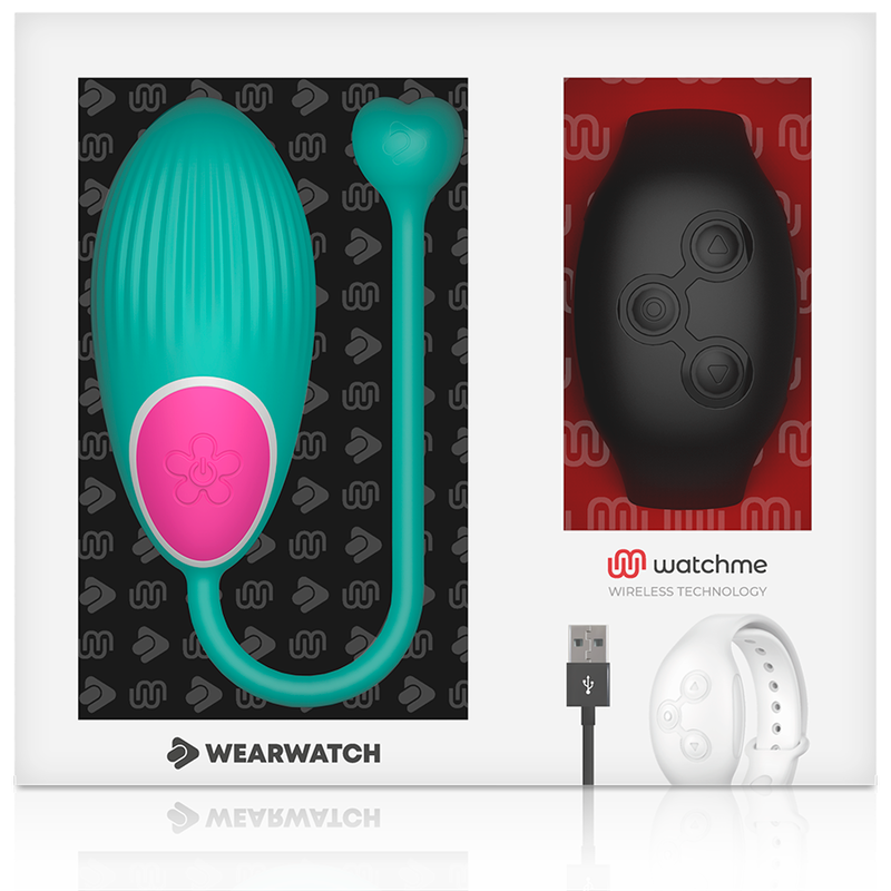 WEARWATCH - HUEVO CONTROL REMOTO TECHNOLOGY WATCHME AGUA MARINA / AZABACHE - immagine 2