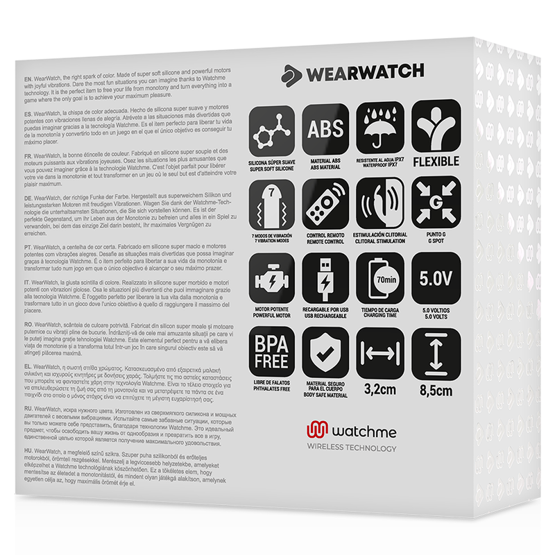 WEARWATCH - VIBRADOR DUAL TECHNOLOGY WATCHME AÑIL/NÍVEO - immagine 4