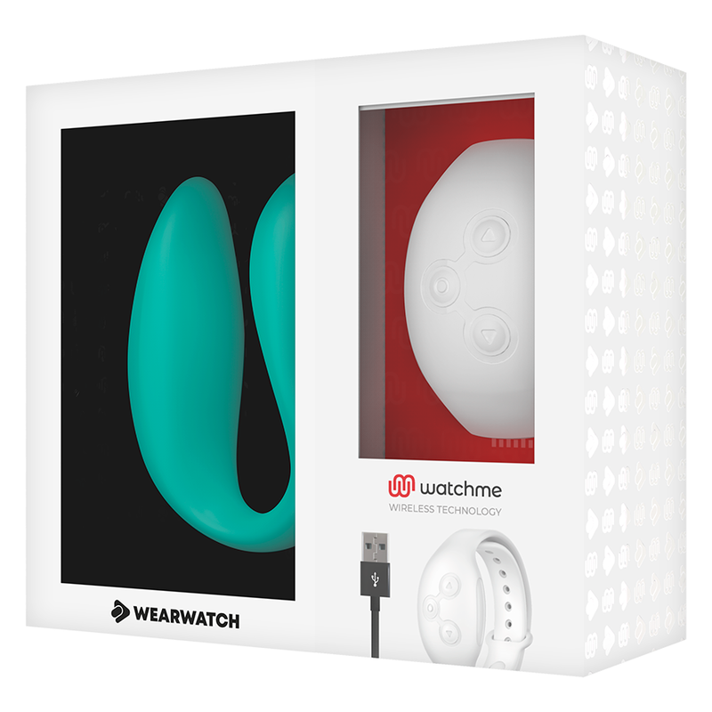 WEARWATCH - VIBRADOR DUAL TECHNOLOGY WATCHME AGUA MARINA / NÍVEO - immagine 4