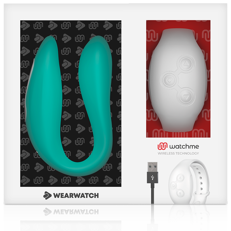 WEARWATCH - VIBRADOR DUAL TECHNOLOGY WATCHME AGUA MARINA / NÍVEO - immagine 3