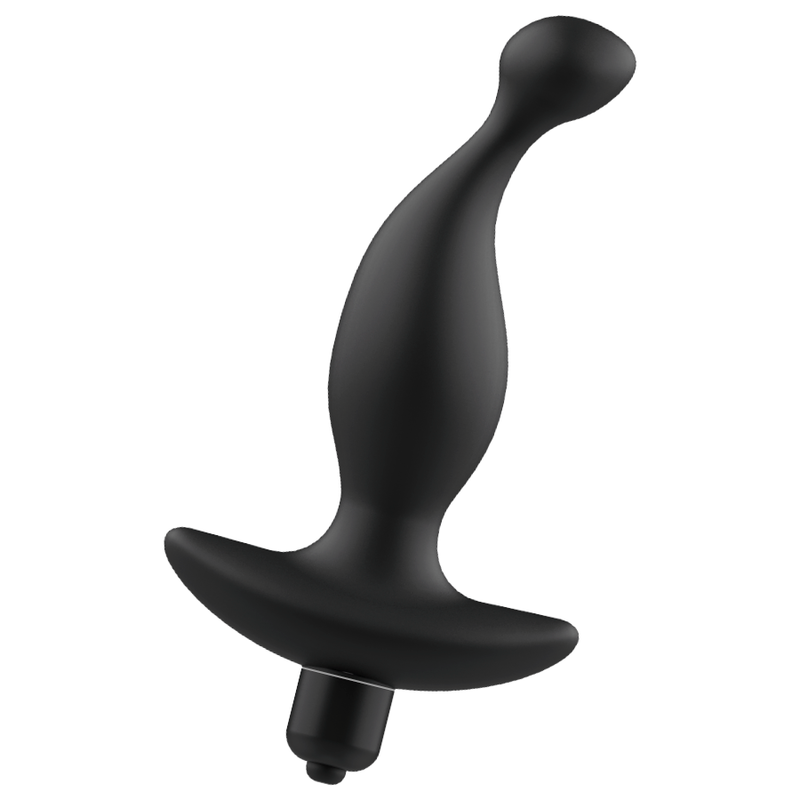 ADDICTED TOYS - MASAJEADOR ANAL CON VIBRACIÓN NEGRO MODELO 1 - immagine 6