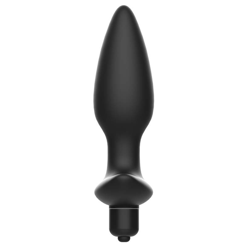 ADDICTED TOYS - MASAJEADOR PLUG ANAL CON VIBRACIÓN NEGRO - immagine 3