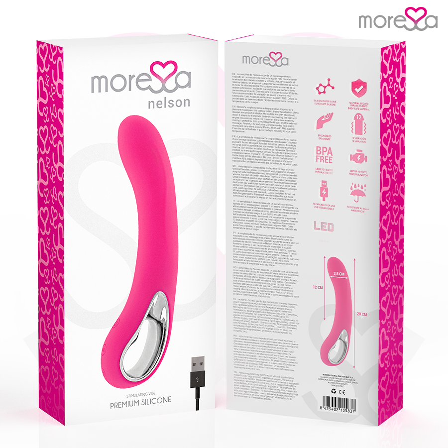 MORESSA - NELSON PREMIUM SILICONE RICARICABILE - immagine 7