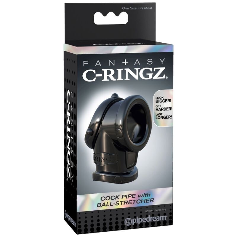 FANTASY C-RINGZ - COCK PIPE CON PALLA STRECH - immagine 4