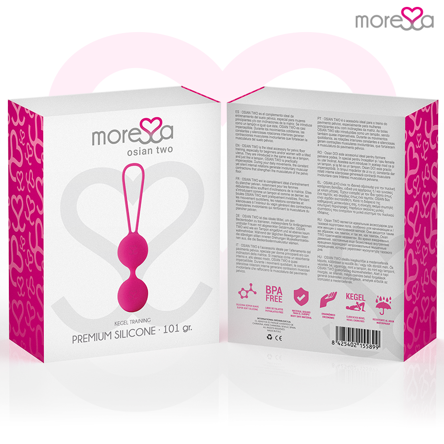 MORESSA - OSIAN DUE SILICONE PREMIUM ROSA - immagine 8