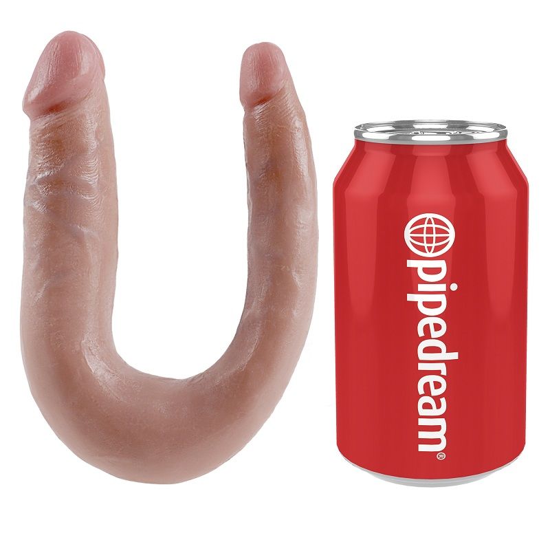 KING COCK - DILDO DOPPIA PENETRAZIONE 12.7 CM NATURALE - immagine 4