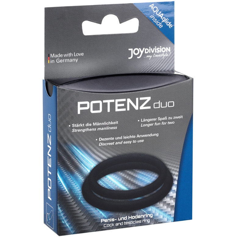 JOYDIVISION POTENZDUO - ANELLI NERO - M - immagine 2