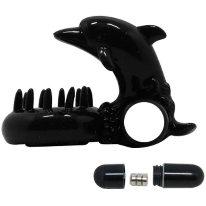 BAILE - SWEET RING ANELLO CON STIMOLATORE CLITORIDEO DELFINO - immagine 6